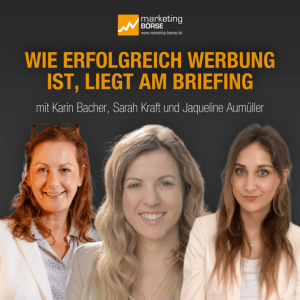 Marketing Talk zum Thema „Wie erfolgreich Werbung ist, liegt am Briefing".